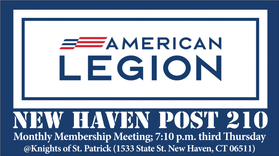 American Legion New Haven Post 210 Monthly Meeting