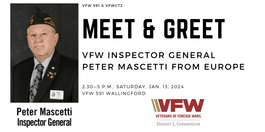 VFW Inspector General Peter Mascetti from Europe